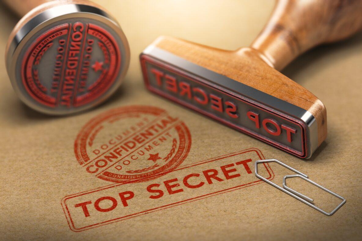 Top Secret Files Stamp