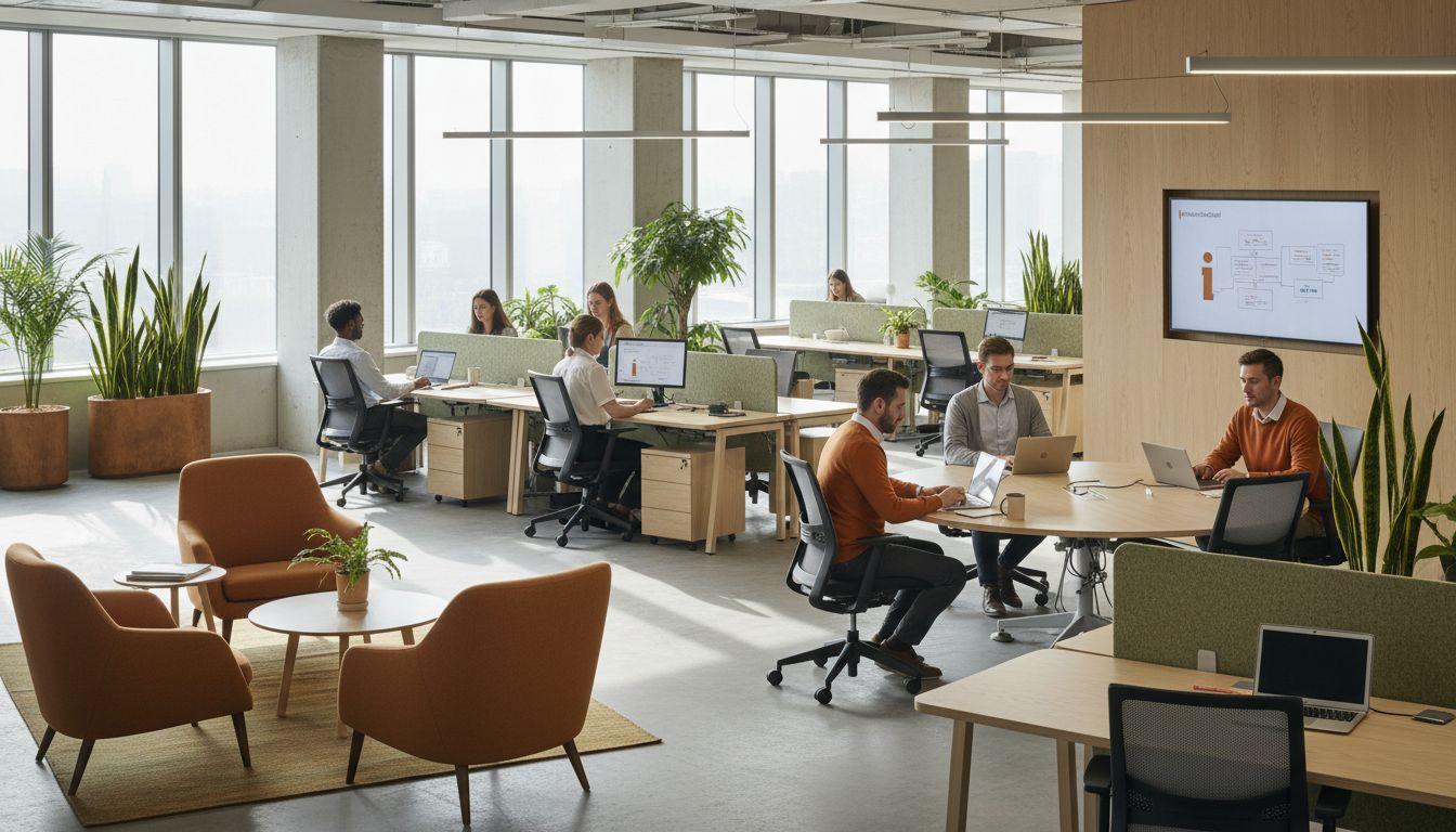 Featured image for “Modern Office Design Trends: Complete Guide 2024”